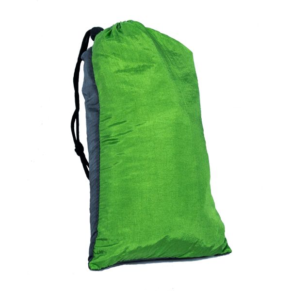 Two Person Travel Camping Hammock Green & Grey - Image 3